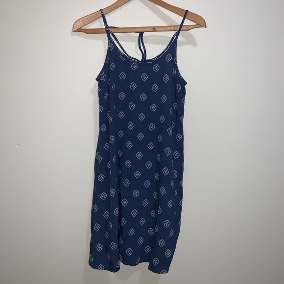 SO Sun Dress with Cross Top Blue - Picture 1 of 3